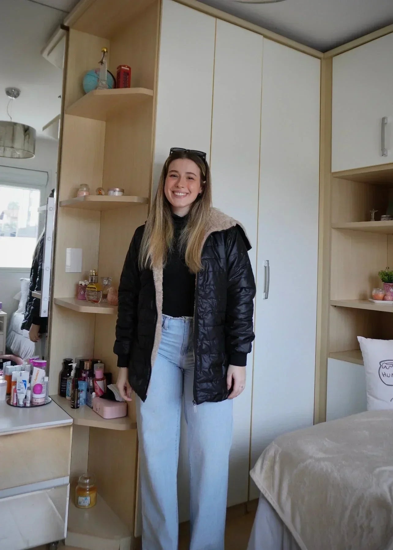 Chaqueta Femenina Peluche — Liquidación
