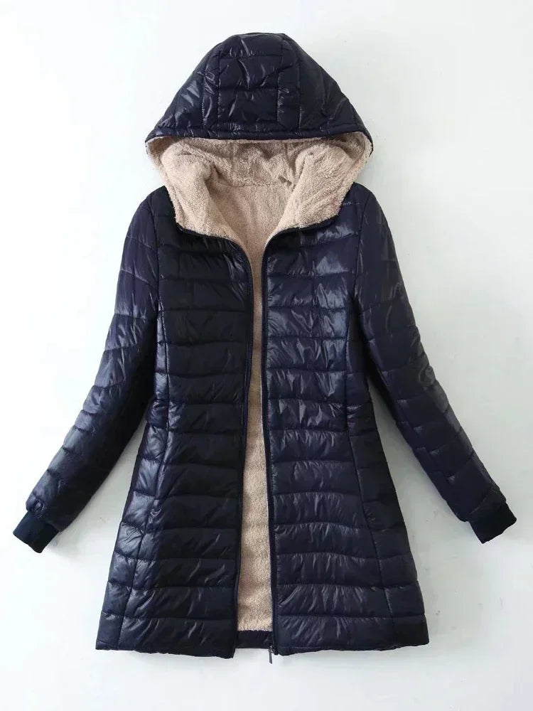 Chaqueta Femenina Peluche — Liquidación