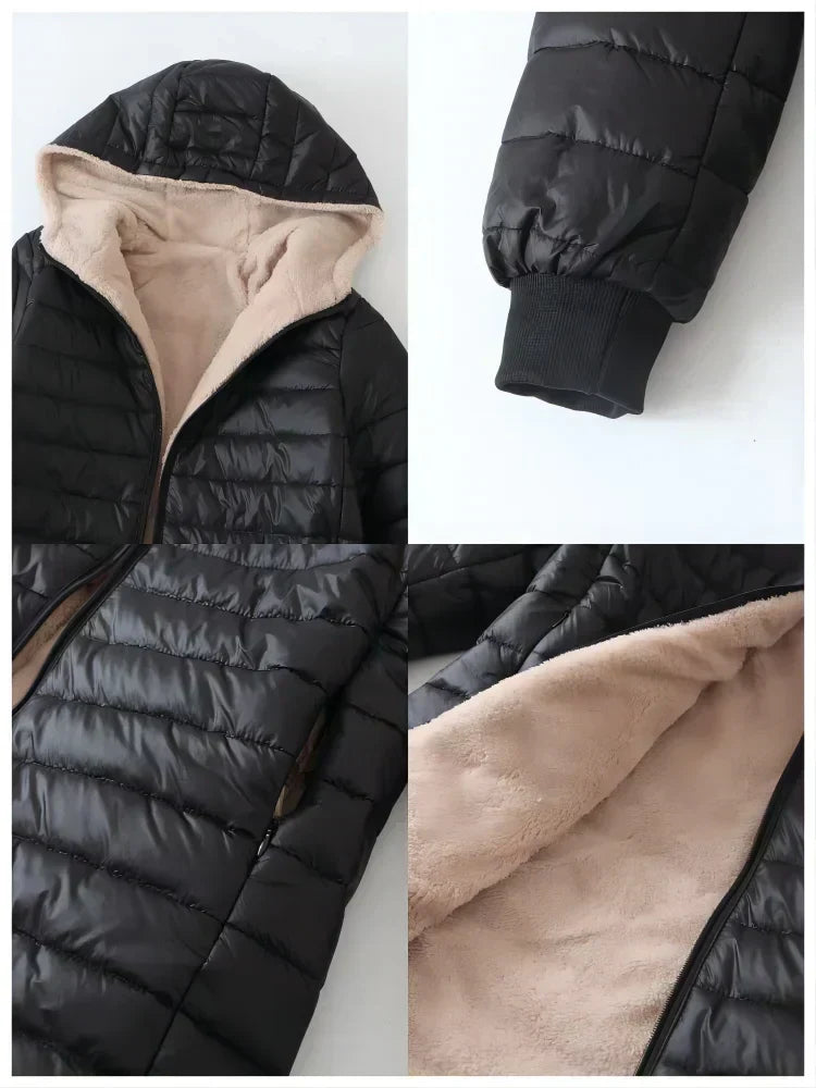 Chaqueta Femenina Peluche — Liquidación