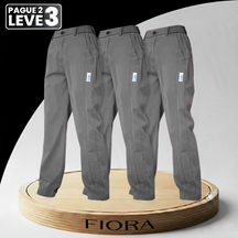Kit 3 Pantalones Aurora Seda Fría