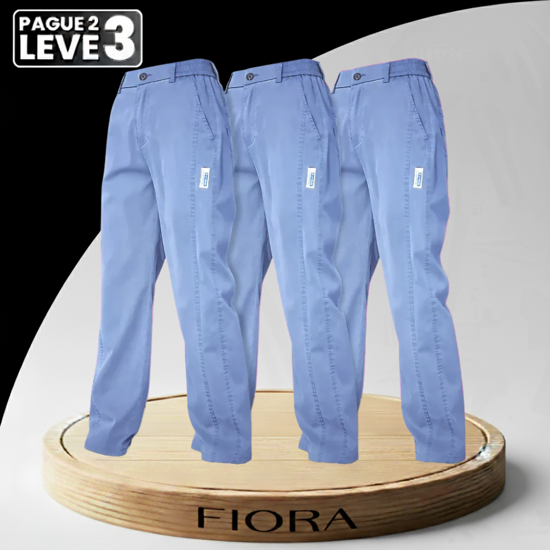 Kit 3 Pantalones Aurora Seda Fría