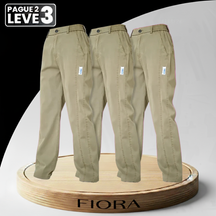 Kit 3 Pantalones Aurora Seda Fría