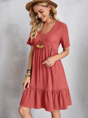 Vestido Corto Clásico Berenice — Exclusivo