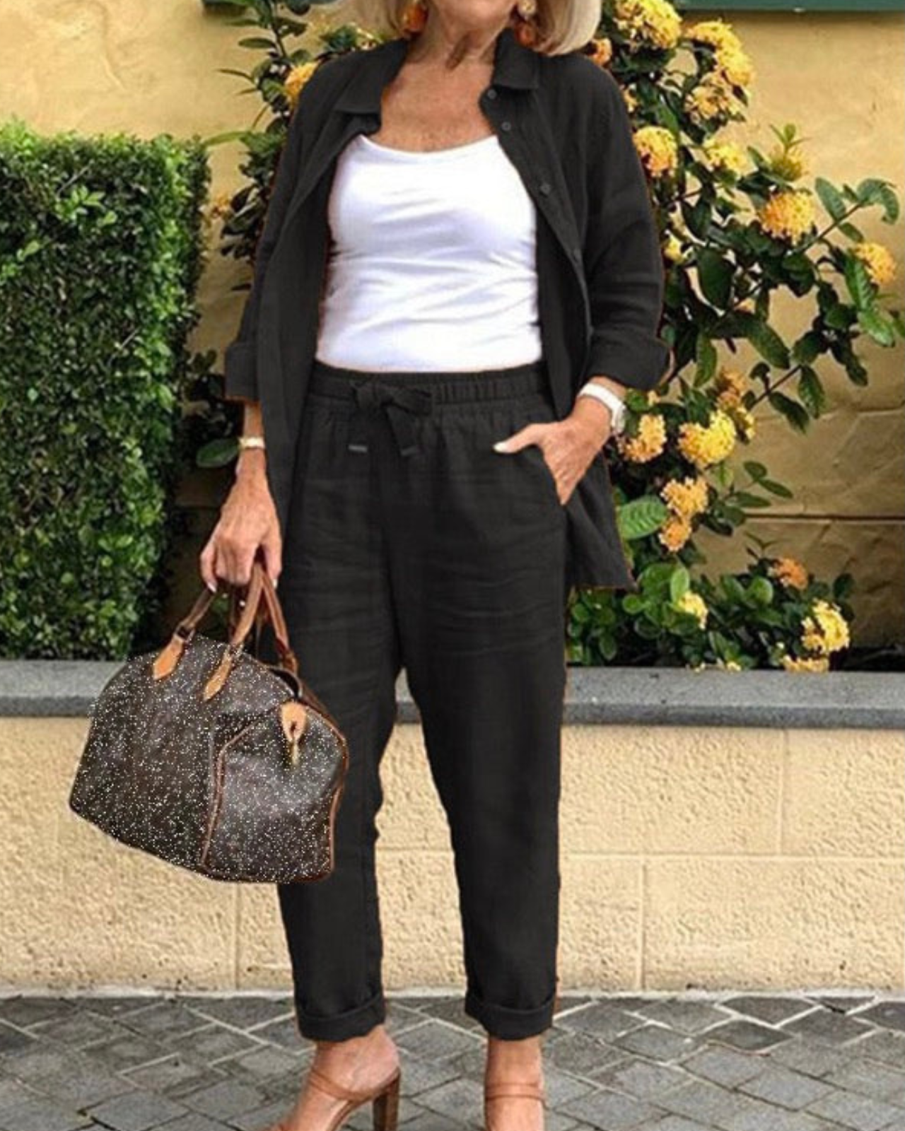 Conjunto con Botón Isabele — Envío Gratis