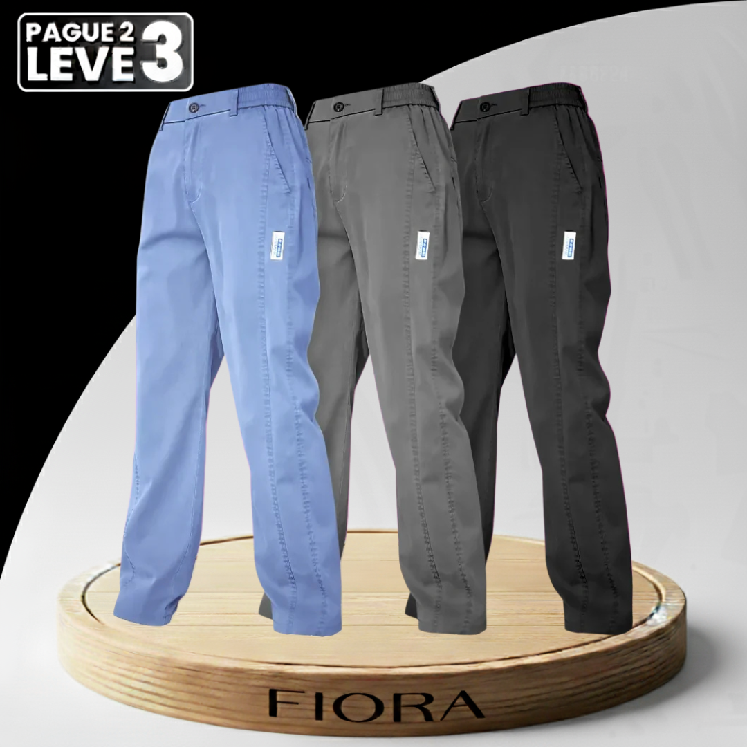 Kit 3 Pantalones Aurora Seda Fría