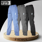Kit 3 Pantalones Aurora Seda Fría