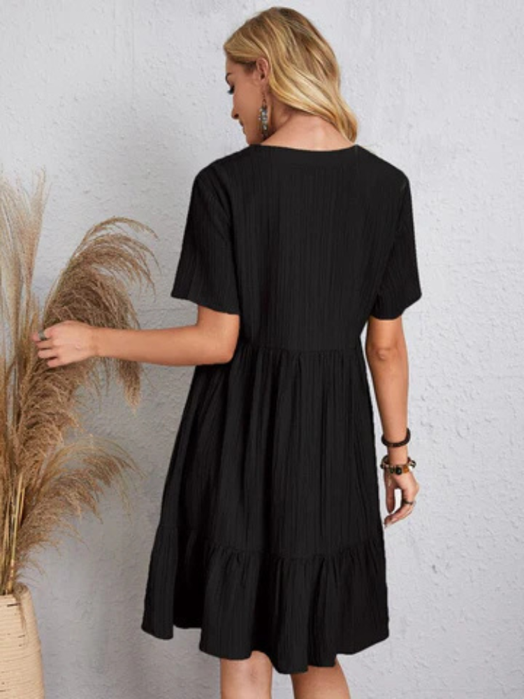 Vestido Corto Clásico Berenice — Exclusivo