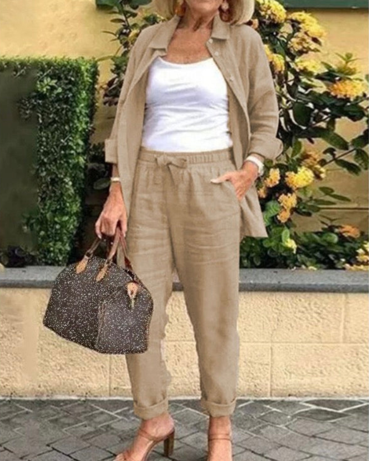 Conjunto con Botón Isabele — Envío Gratis
