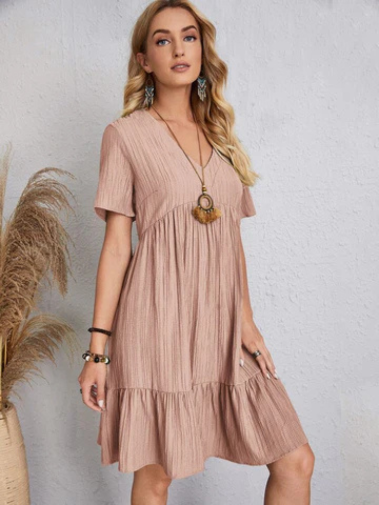 Vestido Corto Clásico Berenice — Exclusivo