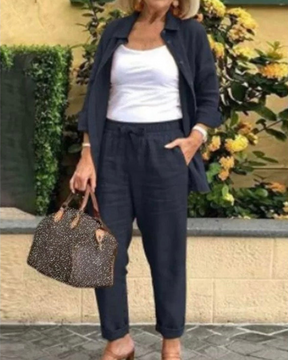 Conjunto con Botón Isabele — Envío Gratis
