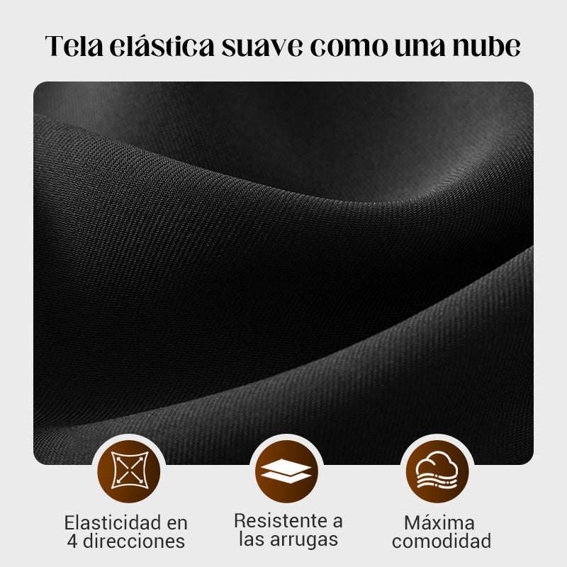 Pantalón Casual Mujer Cintura Alta Pierna Ancha