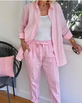 Conjunto con Botón Isabele — Envío Gratis