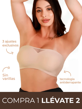 Brasier Strapless Flex Sensación® — Compra 1 Lleva 2