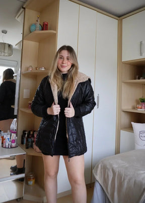 Chaqueta Femenina Peluche — Liquidación