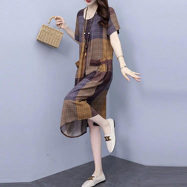 Vestido Suelto Antonella™ Barroco — Ligero