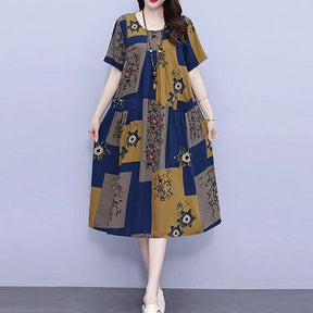 Vestido Suelto Antonella™ Barroco — Ligero