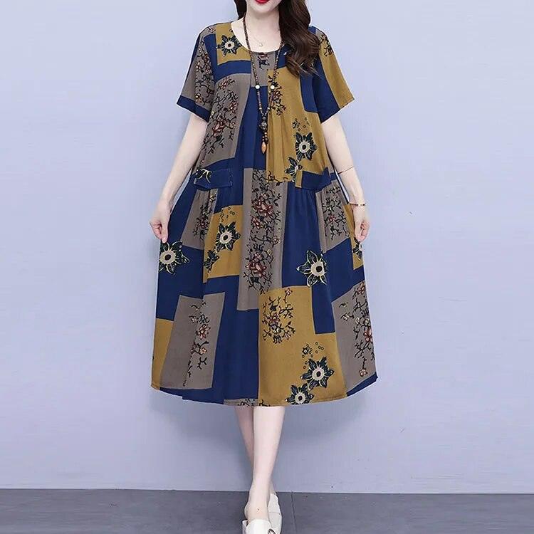 Vestido Suelto Antonella™ Barroco — Ligero
