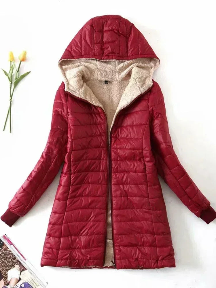 Chaqueta Femenina Peluche — Liquidación