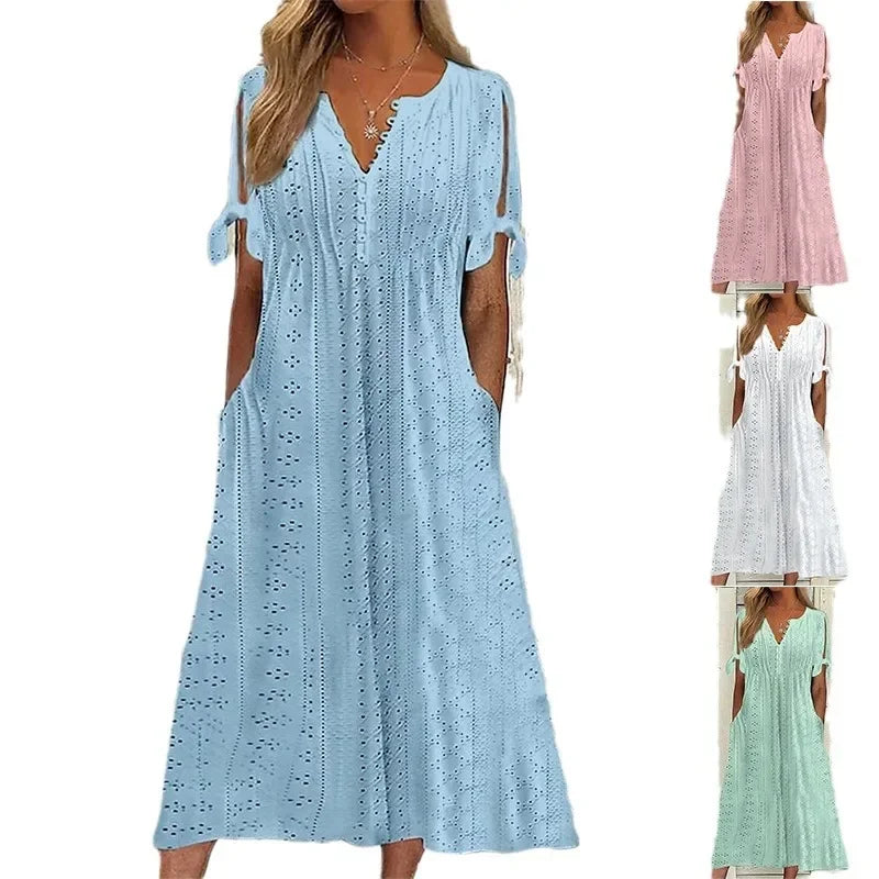 Vestido Encaje Jana — Elegante y Femenino