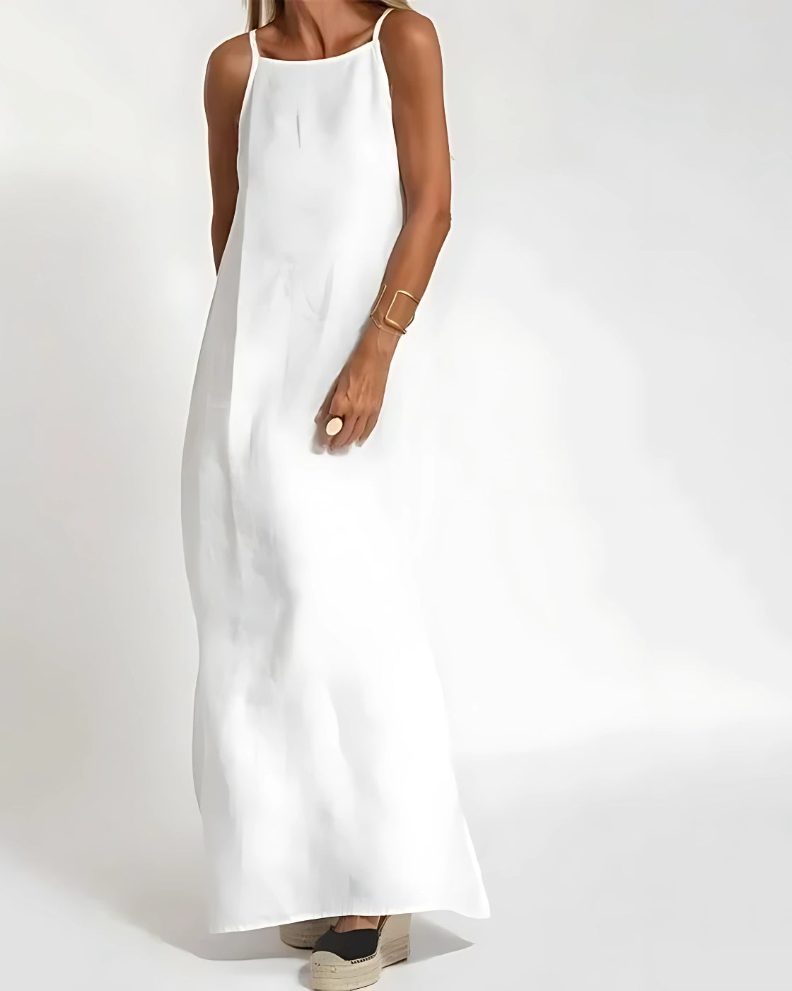 Vestido Stella Lino Premium — Ultra Fresco