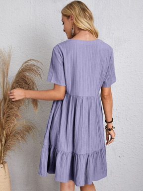 Vestido Corto Clásico Berenice — Exclusivo