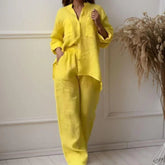 Conjunto Chinaglia™ Camisa y Pantalón Lino