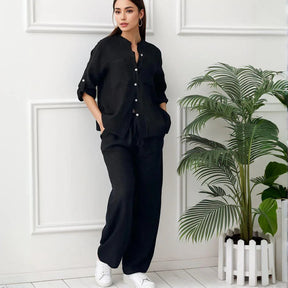Conjunto Chinaglia™ Camisa y Pantalón Lino