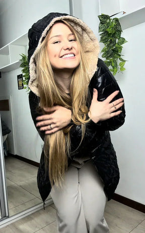 Chaqueta Femenina Peluche — Liquidación