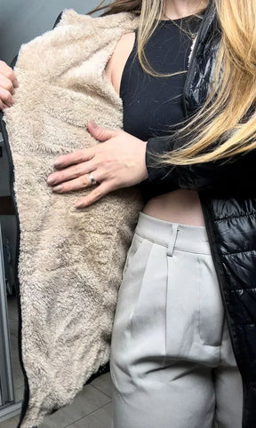 Chaqueta Femenina Peluche — Liquidación