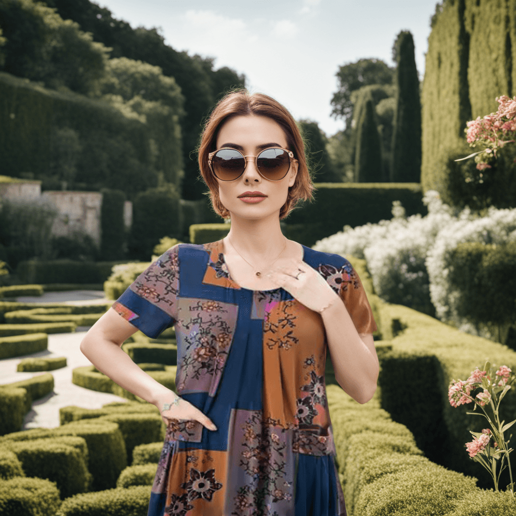 Vestido Suelto Antonella™ Barroco — Ligero